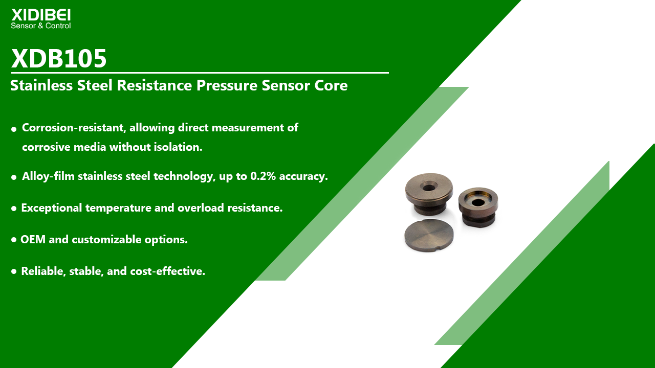 New product launch:XDB105 Series Stainless Steel Pressure Sensor Core ...